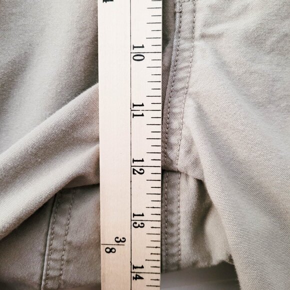 5.11 Tactical Pants Mens Tag Size 34/32 Beige Cargo Cotton Canvas Pockets 74251 - Picture 8 of 14